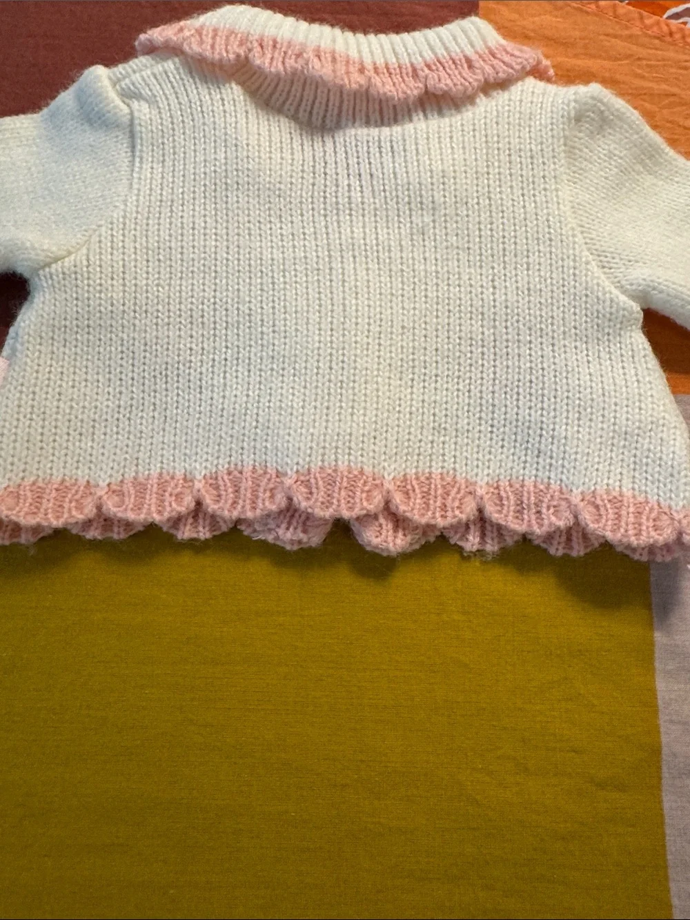 American girl bitty baby cardigan sweater